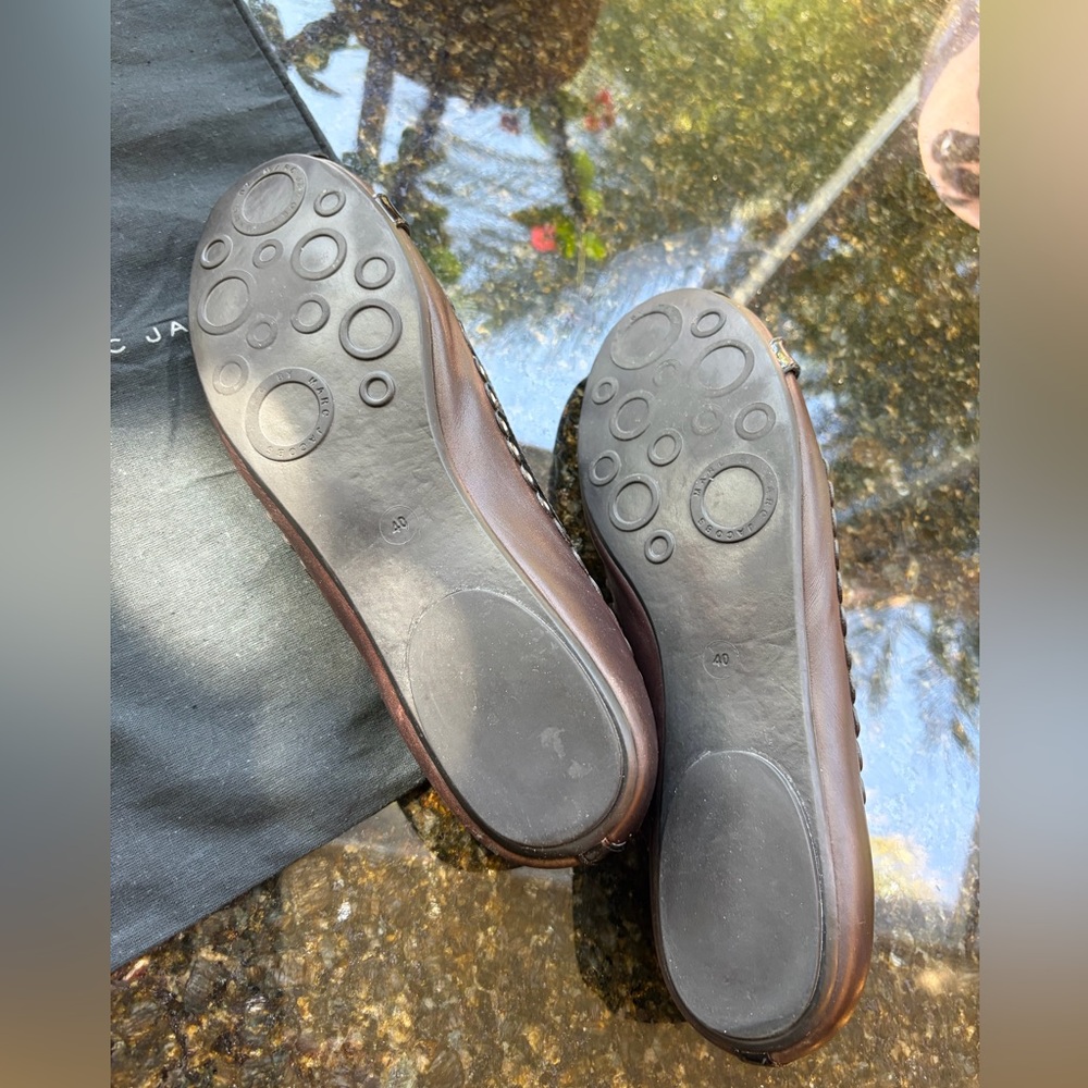 Marc by Marc Jacobs Patent Leather Grommet Flats - Picture 4 of 7